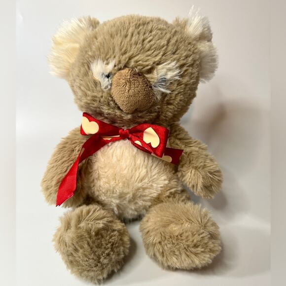 Koala Bear Plush with Bow Tie Soft Valentine's Day Stuffed Animal - Picture 2 of 7